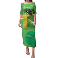 Personalized Brazil Independence Day Family Matching Puletasi and Hawaiian Shirt Brasil Map Christ The Redeemer 7 De Setembro - Wonder Print Shop