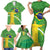 Personalized Brazil Independence Day Family Matching Short Sleeve Bodycon Dress and Hawaiian Shirt Brasil Map Christ The Redeemer 7 De Setembro - Wonder Print Shop