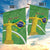 Personalized Brazil Independence Day Garden Flag Brasil Map Christ The Redeemer 7 De Setembro - Wonder Print Shop