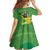 Personalized Brazil Independence Day Kid Short Sleeve Dress Brasil Map Christ The Redeemer 7 De Setembro - Wonder Print Shop