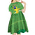 Personalized Brazil Independence Day Kid Short Sleeve Dress Brasil Map Christ The Redeemer 7 De Setembro - Wonder Print Shop