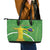 Personalized Brazil Independence Day Leather Tote Bag Brasil Map Christ The Redeemer 7 De Setembro - Wonder Print Shop