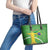 Personalized Brazil Independence Day Leather Tote Bag Brasil Map Christ The Redeemer 7 De Setembro - Wonder Print Shop