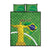 Personalized Brazil Independence Day Quilt Bed Set Brasil Map Christ The Redeemer 7 De Setembro - Wonder Print Shop