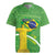 Personalized Brazil Independence Day Rugby Jersey Brasil Map Christ The Redeemer 7 De Setembro - Wonder Print Shop