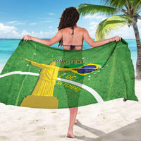 Personalized Brazil Independence Day Sarong Brasil Map Christ The Redeemer 7 De Setembro - Wonder Print Shop