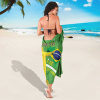 Personalized Brazil Independence Day Sarong Brasil Map Christ The Redeemer 7 De Setembro - Wonder Print Shop