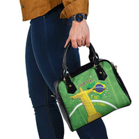 Personalized Brazil Independence Day Shoulder Handbag Brasil Map Christ The Redeemer 7 De Setembro