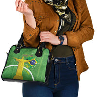 Personalized Brazil Independence Day Shoulder Handbag Brasil Map Christ The Redeemer 7 De Setembro