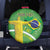 Personalized Brazil Independence Day Spare Tire Cover Brasil Map Christ The Redeemer 7 De Setembro - Wonder Print Shop
