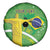 Personalized Brazil Independence Day Spare Tire Cover Brasil Map Christ The Redeemer 7 De Setembro - Wonder Print Shop