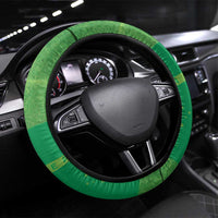 Personalized Brazil Independence Day Steering Wheel Cover Brasil Map Christ The Redeemer 7 De Setembro - Wonder Print Shop