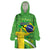 Personalized Brazil Independence Day Wearable Blanket Hoodie Brasil Map Christ The Redeemer 7 De Setembro - Wonder Print Shop