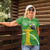 Personalized Brazil Independence Day Women Polo Shirt Brasil Map Christ The Redeemer 7 De Setembro - Wonder Print Shop