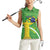 Personalized Brazil Independence Day Women Sleeveless Polo Shirt Brasil Map Christ The Redeemer 7 De Setembro - Wonder Print Shop