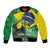Feliz Dia Da Indepencencia Brazil Bomber Jacket Brasil Toucan Tropical Vibes - Wonder Print Shop