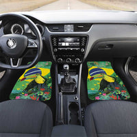 Feliz Dia Da Indepencencia Brazil Car Mats Brasil Toucan Tropical Vibes - Wonder Print Shop
