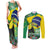 Feliz Dia Da Indepencencia Brazil Couples Matching Tank Maxi Dress and Long Sleeve Button Shirt Brasil Toucan Tropical Vibes - Wonder Print Shop