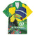 Feliz Dia Da Indepencencia Brazil Family Matching Mermaid Dress and Hawaiian Shirt Brasil Toucan Tropical Vibes - Wonder Print Shop