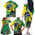 Feliz Dia Da Indepencencia Brazil Family Matching Off The Shoulder Long Sleeve Dress and Hawaiian Shirt Brasil Toucan Tropical Vibes - Wonder Print Shop