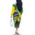 Feliz Dia Da Indepencencia Brazil Family Matching Off The Shoulder Long Sleeve Dress and Hawaiian Shirt Brasil Toucan Tropical Vibes - Wonder Print Shop