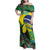 Feliz Dia Da Indepencencia Brazil Family Matching Off Shoulder Maxi Dress and Hawaiian Shirt Brasil Toucan Tropical Vibes - Wonder Print Shop