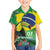 Feliz Dia Da Indepencencia Brazil Family Matching Summer Maxi Dress and Hawaiian Shirt Brasil Toucan Tropical Vibes - Wonder Print Shop