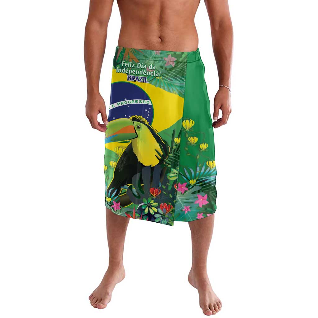 Feliz Dia Da Indepencencia Brazil Lavalava Brasil Toucan Tropical Vibes - Wonder Print Shop
