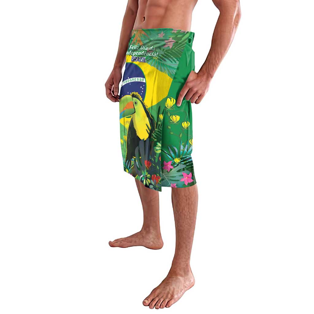 Feliz Dia Da Indepencencia Brazil Lavalava Brasil Toucan Tropical Vibes - Wonder Print Shop