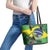 Feliz Dia Da Indepencencia Brazil Leather Tote Bag Brasil Toucan Tropical Vibes - Wonder Print Shop