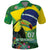 Feliz Dia Da Indepencencia Brazil Polo Shirt Brasil Toucan Tropical Vibes - Wonder Print Shop