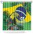 Feliz Dia Da Indepencencia Brazil Shower Curtain Brasil Toucan Tropical Vibes