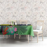 Feliz Dia Da Indepencencia Brazil Tablecloth Brasil Toucan Tropical Vibes - Wonder Print Shop