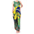 Feliz Dia Da Indepencencia Brazil Tank Maxi Dress Brasil Toucan Tropical Vibes - Wonder Print Shop