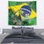 Feliz Dia Da Indepencencia Brazil Tapestry Brasil Toucan Tropical Vibes - Wonder Print Shop