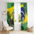Feliz Dia Da Indepencencia Brazil Window Curtain Brasil Toucan Tropical Vibes - Wonder Print Shop