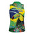 Feliz Dia Da Indepencencia Brazil Women Sleeveless Polo Shirt Brasil Toucan Tropical Vibes - Wonder Print Shop
