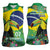 Feliz Dia Da Indepencencia Brazil Women Sleeveless Polo Shirt Brasil Toucan Tropical Vibes - Wonder Print Shop