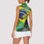 Feliz Dia Da Indepencencia Brazil Women Sleeveless Polo Shirt Brasil Toucan Tropical Vibes - Wonder Print Shop