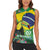 Feliz Dia Da Indepencencia Brazil Women Sleeveless Polo Shirt Brasil Toucan Tropical Vibes - Wonder Print Shop
