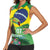 Feliz Dia Da Indepencencia Brazil Women Sleeveless Polo Shirt Brasil Toucan Tropical Vibes - Wonder Print Shop