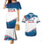 Personalized USA Rowing Couples Matching Mermaid Dress and Hawaiian Shirt 2024 United States Flag Curve Style - Wonder Print Shop