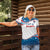 Personalized USA Rowing Women Polo Shirt 2024 United States Flag Curve Style - Wonder Print Shop