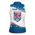 Personalized USA Rowing Women Sleeveless Polo Shirt 2024 United States Flag Curve Style - Wonder Print Shop