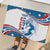 Personalized USA Surfing Rubber Doormat 2024 United States Flag Curve Style - Wonder Print Shop