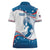 Personalized USA Surfing Women Polo Shirt 2024 United States Flag Curve Style - Wonder Print Shop