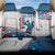 Personalized USA Golf Back Car Seat Cover 2024 United States Flag Curve Style - Wonder Print Shop