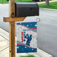 Personalized USA Golf Garden Flag 2024 United States Flag Curve Style - Wonder Print Shop