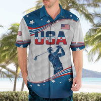 Personalized USA Golf Hawaiian Shirt 2024 United States Flag Curve Style - Wonder Print Shop