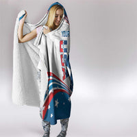 Personalized USA Golf Hooded Blanket 2024 United States Flag Curve Style